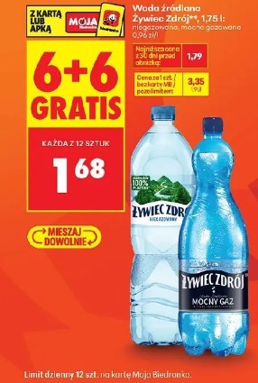 Woda źródlana Żywiec Zdrój