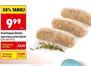 Kiełbasa biała surowa premium