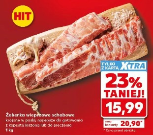 Żeberka wieprzowe schabowe