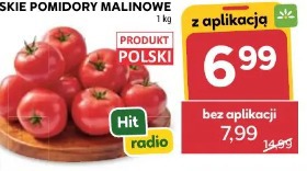 Polskie pomidory malinowe
