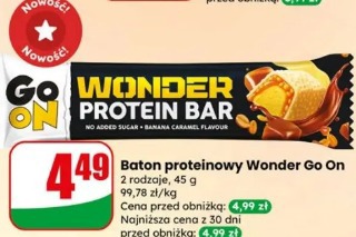 Baton proteinowy Wonder Go On