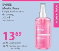 Evrée Mystic Rose kojący tonik różany do twarzy