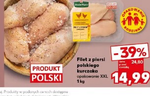 Filet z piersi polskiego kurczaka podwójne XXL