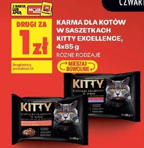 Karma dla kotów w saszetkach Kitty Excellence