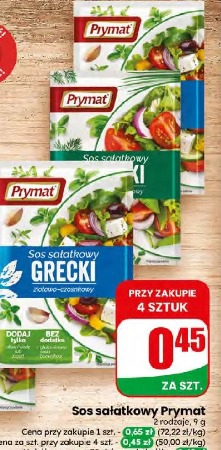 Sos sałatkowy Prymat