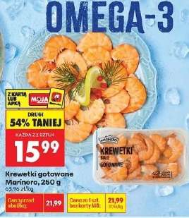 Krewetki gotowane Marinero