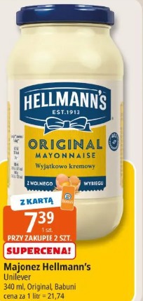 Majonez Hellmann’s Unilever