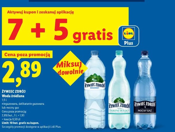 Żywiec Zdrój woda źródlana