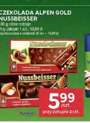 Czekolada Alpen Gold Nussbeisser