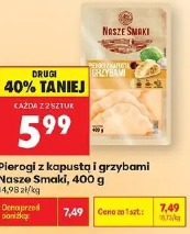 Pierogi z kapustą i grzybami Nasze Smaki
