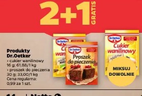 Produkty Dr. Oetker