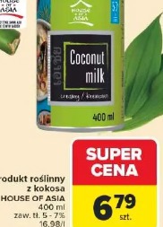 Produkt roślinny z kokosa House Of Asia