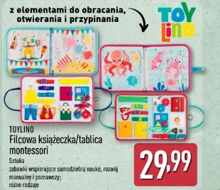 Toylino Filcowa książeczka/tablica montessori