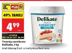 Twaróg sernikowy Delikate