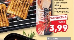 Oskroba Chleb tostowy grillowy z masłem i czosnkiem