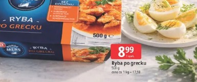 Ronde des Mers Ryba po grecku