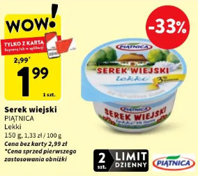 Serek wiejski lekki PIĄTNICA