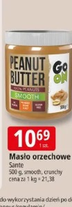 Masło orzechowe Sante Go On