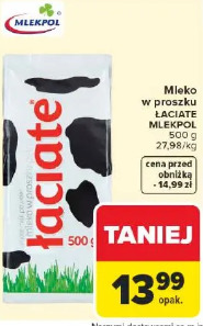 Mleko w proszku ŁACIATE MLEKPOL