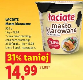 Łaciate Masło klarowane