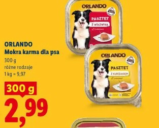 Orlando mokra karma dla psa 300 g