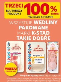 Wędliny pakowane marki K-Stąd Takie Dobre