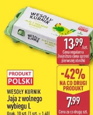Wesoły Kurnik Jaja z wolnego wybiegu L