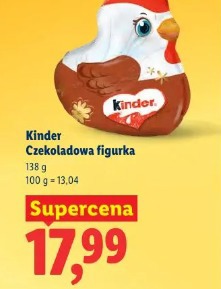 Kinder Czekoladowa figurka