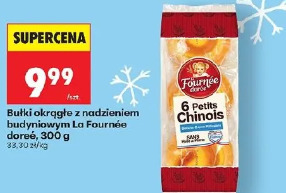 Bułki okrągłe z nadzieniem budyniowym La Fournée dorée