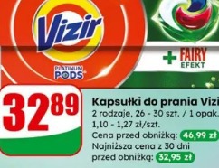 Kapsułki do prania Vizir