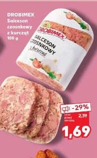 Drobimex Salceson czosnkowy z kurcząt