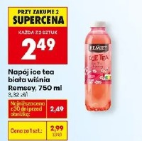 Remsey napój ice tea biała wiśnia