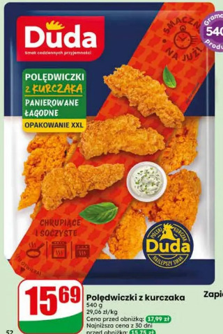 Polędwiczki z kurczaka Duda
