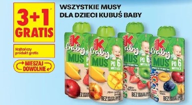 Wszystkie musy dla dzieci Kubuś Baby