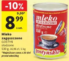 Mleko zagęszczone Gostyń słodzone