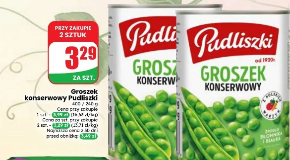 Groszek konserwowy Pudliszki