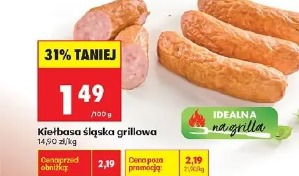 Kiełbasa śląska grillowa