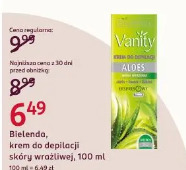 Vanity, krem do depilacji skóry wrażliwej