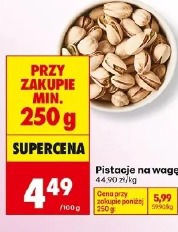 Pistacje na wagę