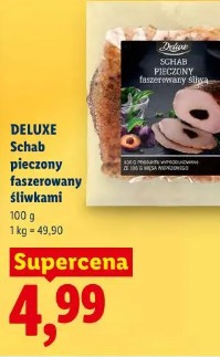 Deluxe Schab pieczony faszerowany śliwkami