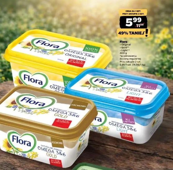 Flora Original, Gold, Light