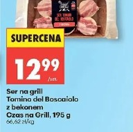 Ser na grill Tomino del Boscaiolo z bekonem Czas na Grill