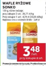 Wafle ryżowe Sonko