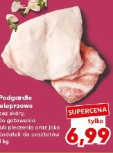 Podgardle wieprzowe bez skóry