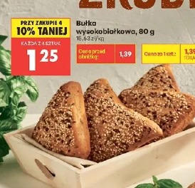 Bułka wysokobiałkowa