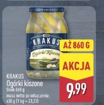 Krakus Ogórki kiszone
