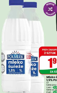 Mleko świeże 1,5% Polmlek