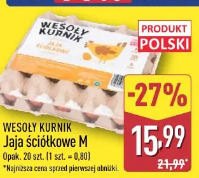 Wesoły Kurnik Jaja ściółkowe M