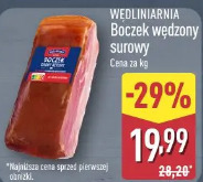 Wędliniarnia Boczek wędzony surowy