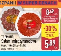 Tremondi Salami międzynarodowe